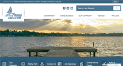 Desktop Screenshot of lakestevenswa.gov